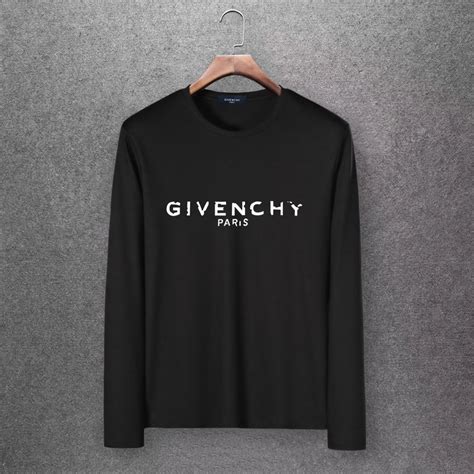 givenchy sweatshirt size guide|givenchy long sleeve t shirt.